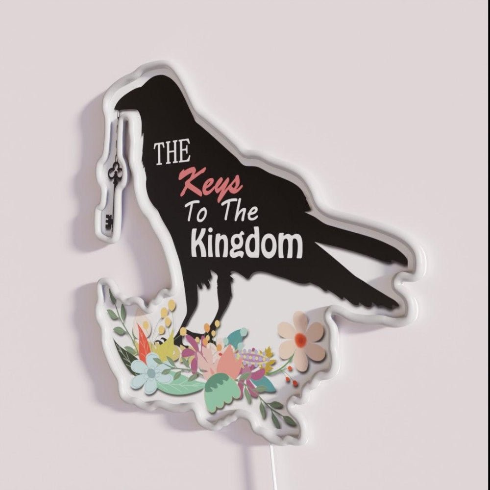 The Keys To The Kingdom Rgb Led Neon Sign - Shineneon