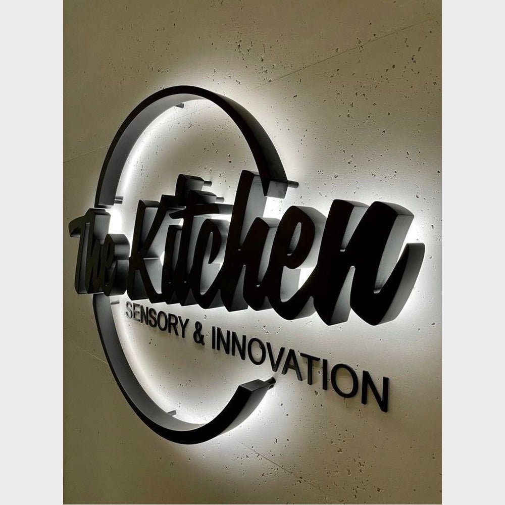 The Kitchen Sensory Innovation 3D Backlit Channel Letters Led Light Sign - Shineneon