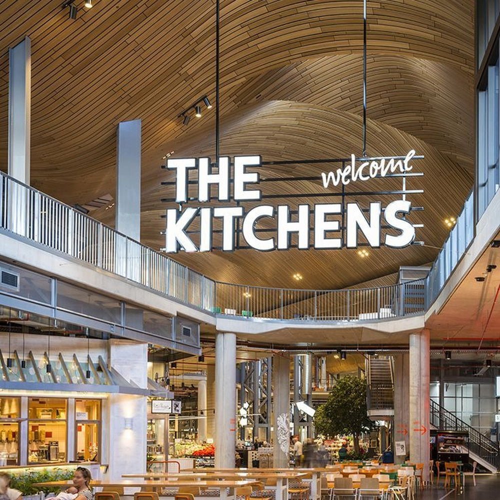 The Kitchens 3D Frontlit Channel Letters Led Light Sign - Shineneon