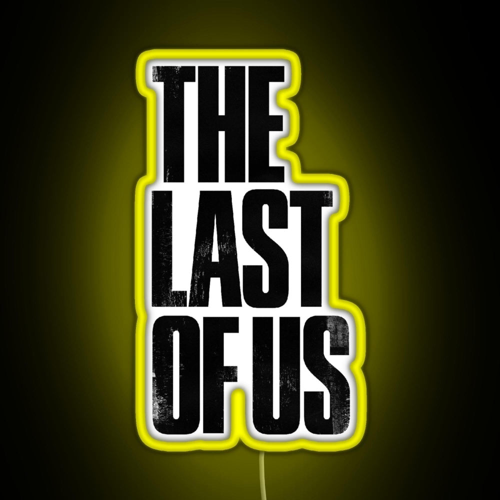 The Last Of Us Rgb Led Neon Sign Pop Wall Art