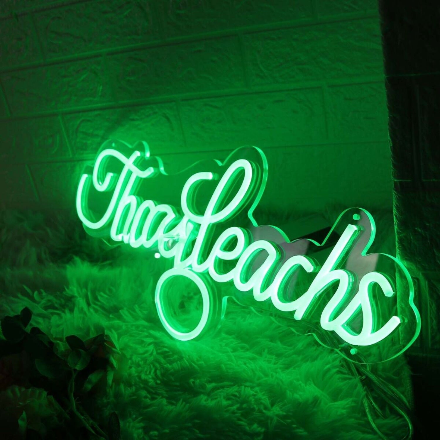 The Leachs Green Led Neon Sign - Shineneon