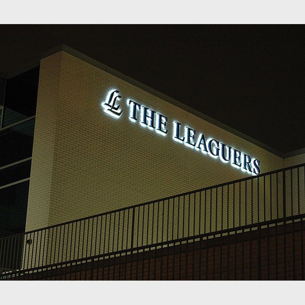 The Leaguers 3D Backlit Channel Letters Led Light Sign - Shineneon