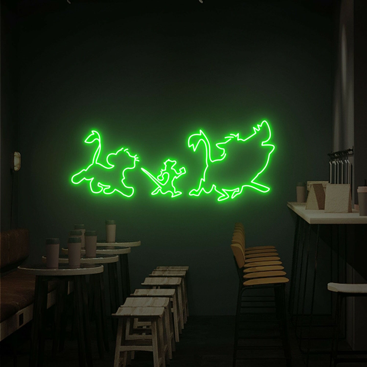 The Lion King Led Neon Sign A Addition For Game Rooms | Shineneon