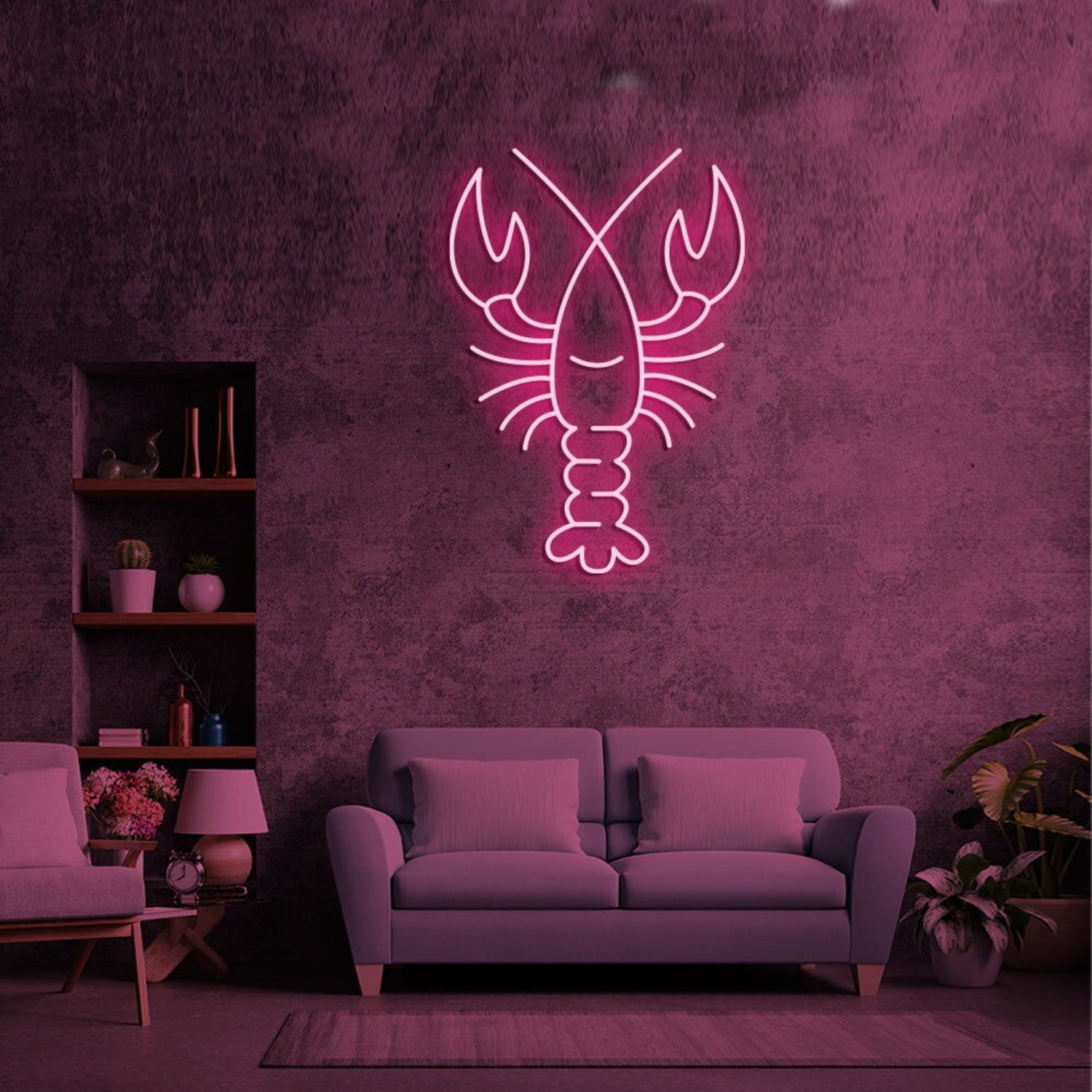 The Lobster Led Neon Sign For Food Lovers And Restaurants | Shineneon