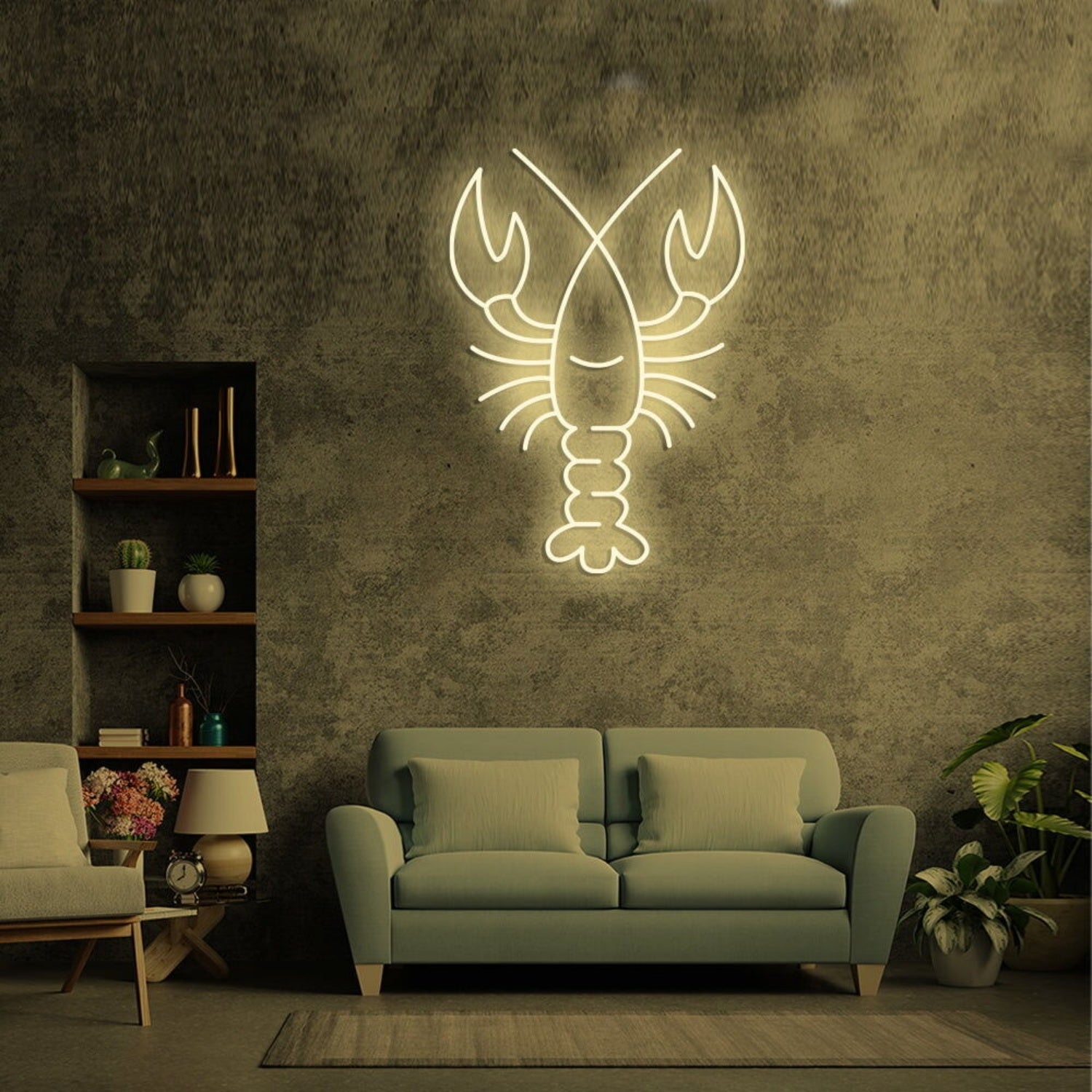 The Lobster Led Neon Sign For Food Lovers And Restaurants | Shineneon