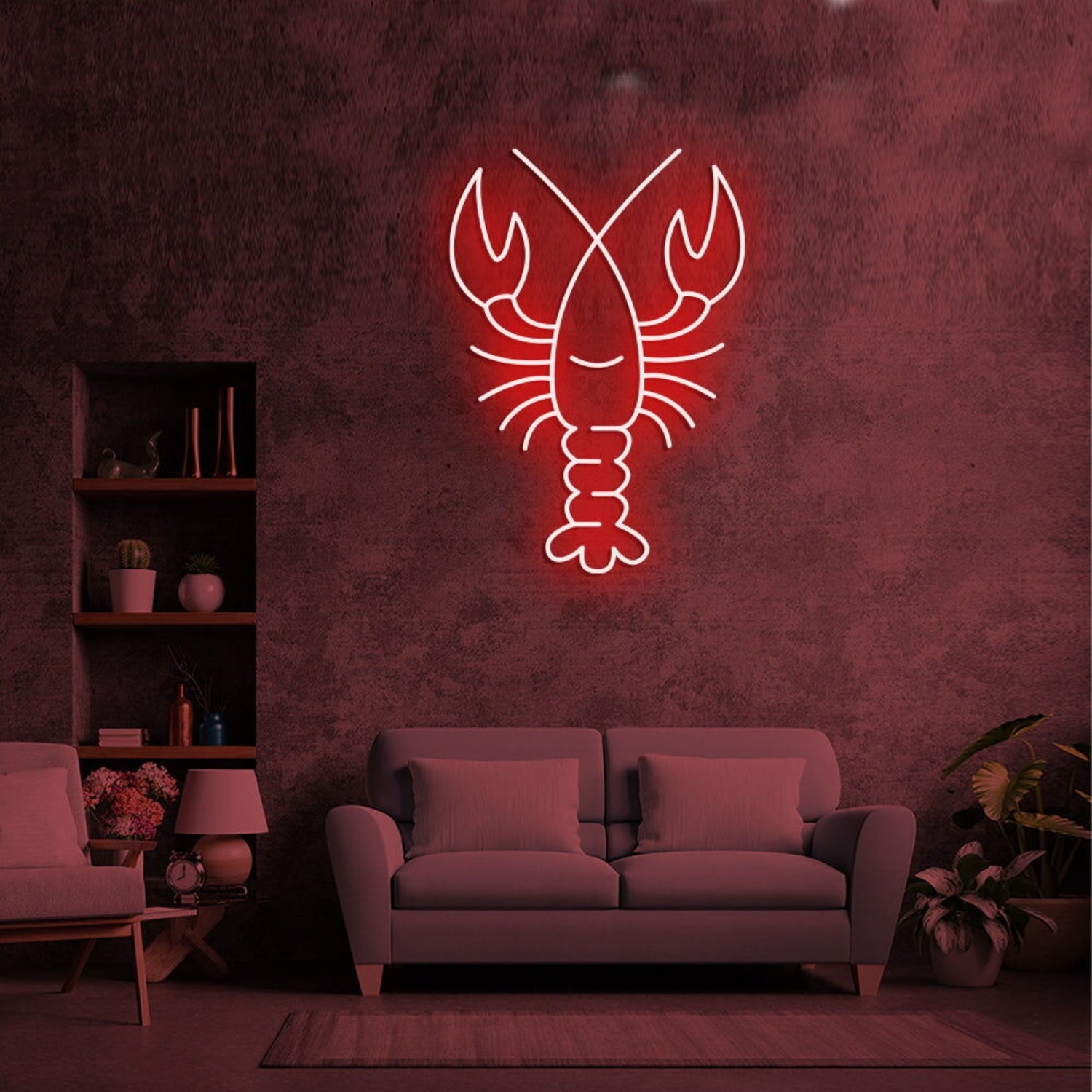The Lobster Led Neon Sign For Food Lovers And Restaurants | Shineneon