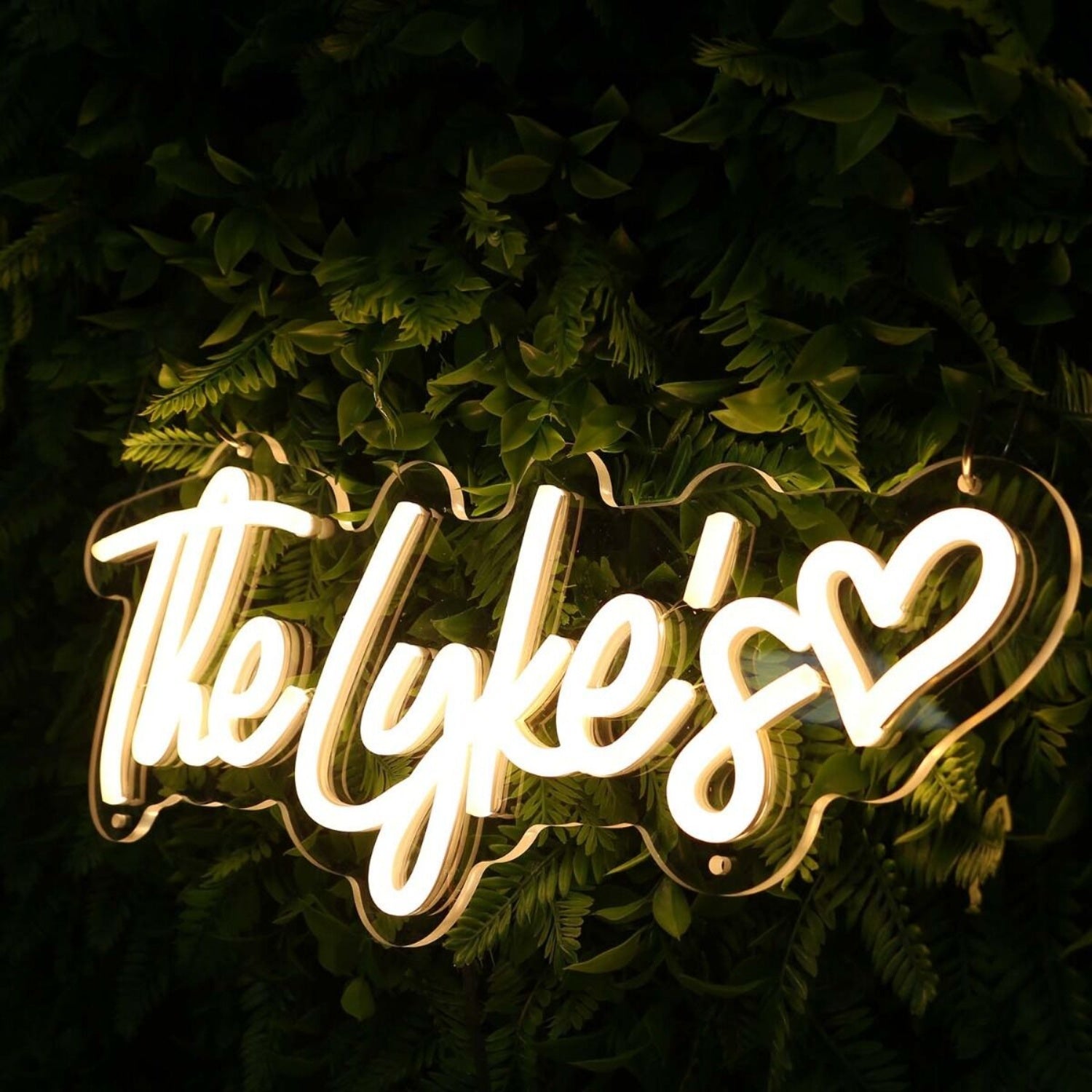 The Lykes Yellow Led Neon Sign - Shineneon
