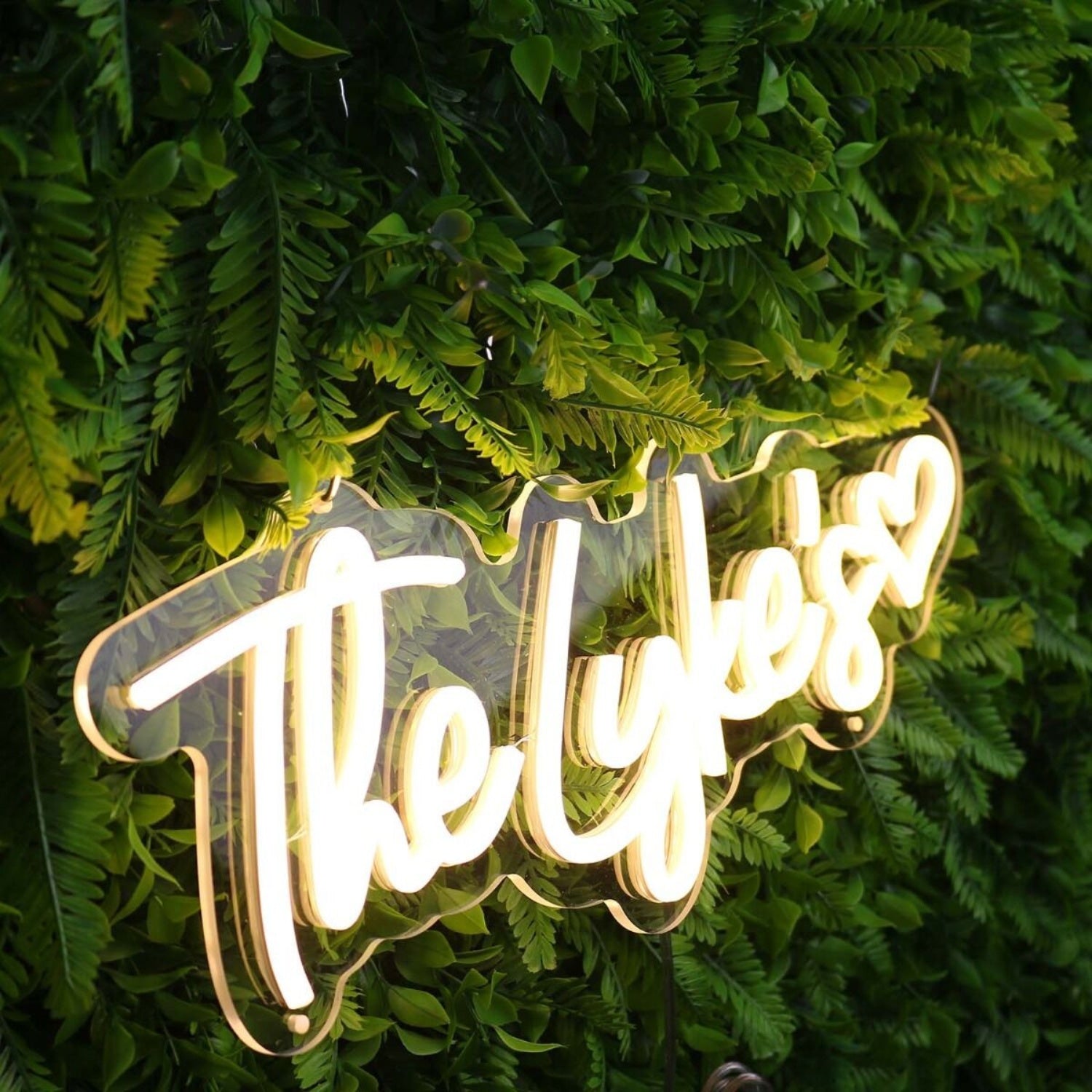The Lykes Yellow Led Neon Sign - Shineneon