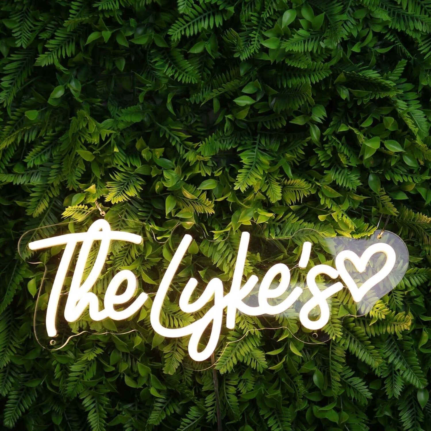The Lykes Yellow Led Neon Sign - Shineneon