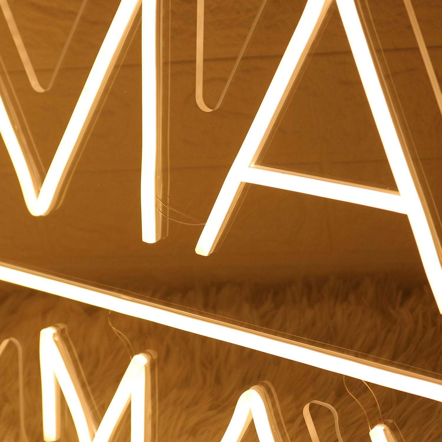 The Mane By Mayson Yellow Led Neon Sign - Shineneon
