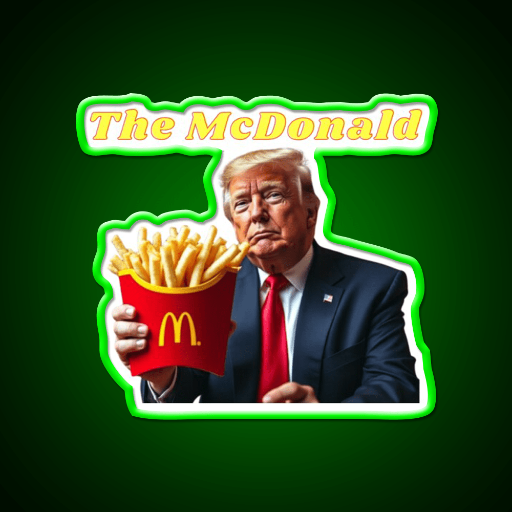The Mcdonald Fast Food Led Neon Sign For Burger Place Rgb Color - Shineneon