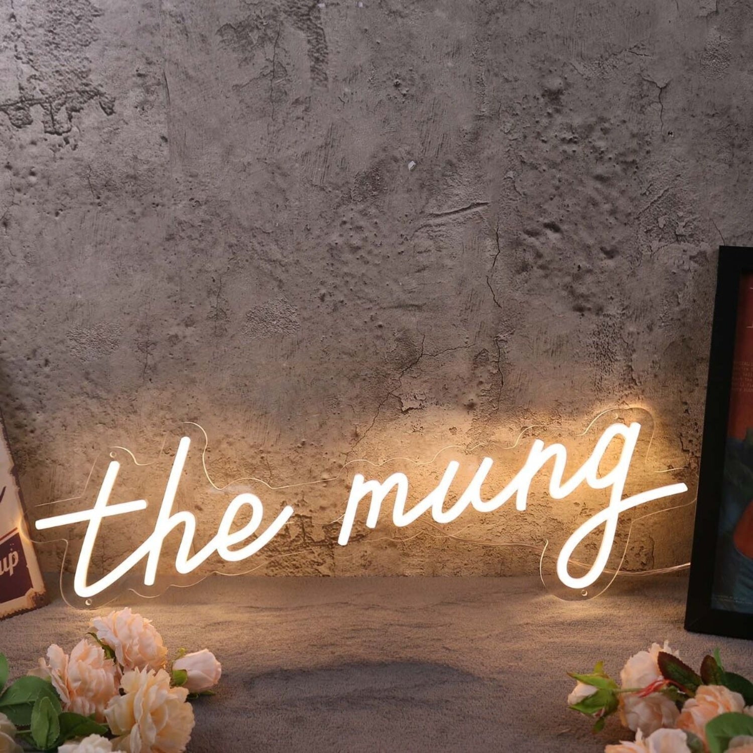 The Mung Yellow Led Neon Sign - Shineneon
