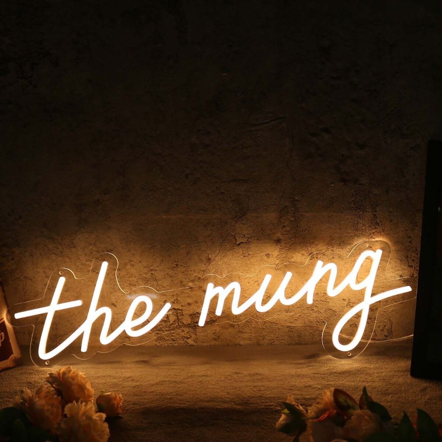 The Mung Yellow Led Neon Sign - Shineneon