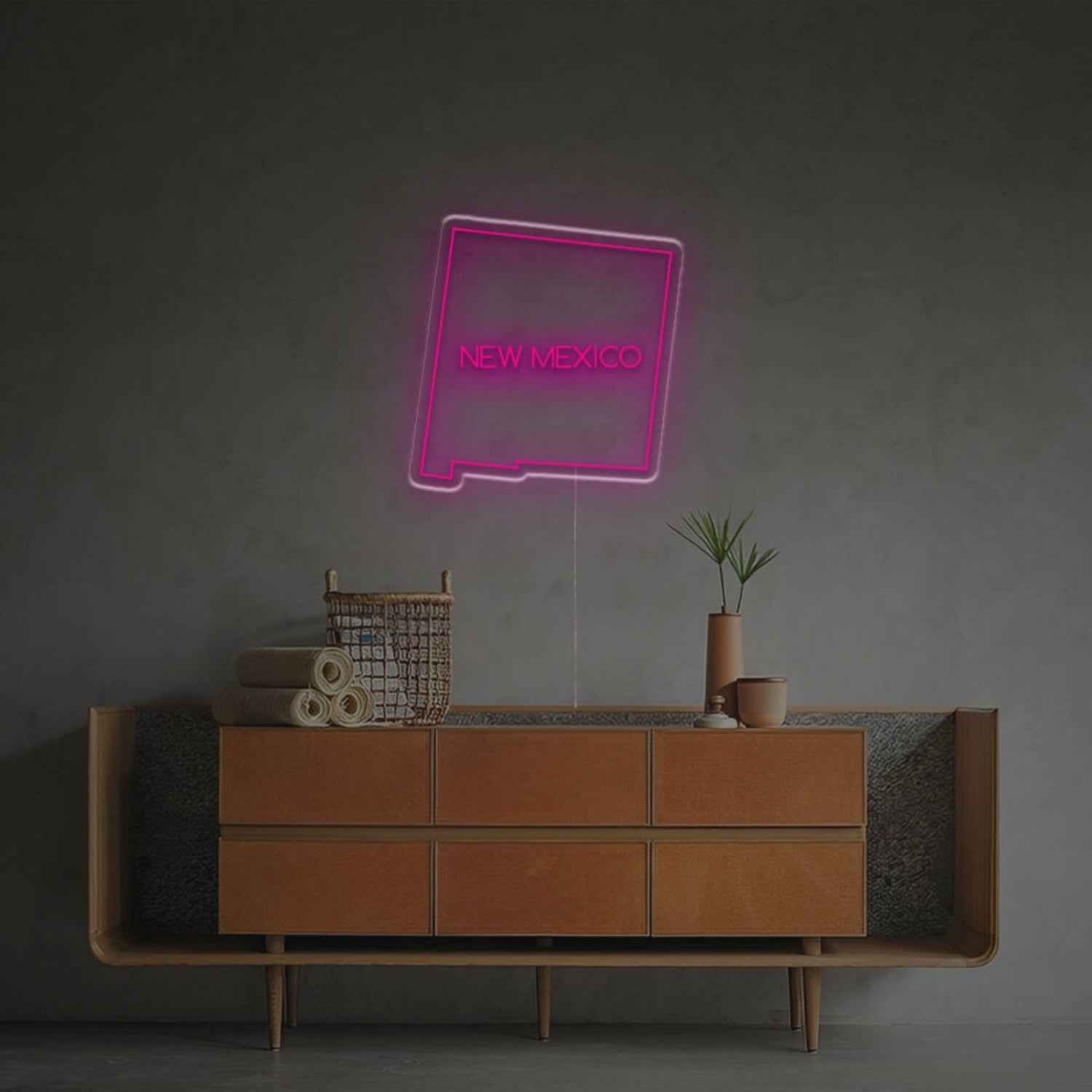 The New Mexico State Outline Led Neon Sign Home Decor - Shineneon