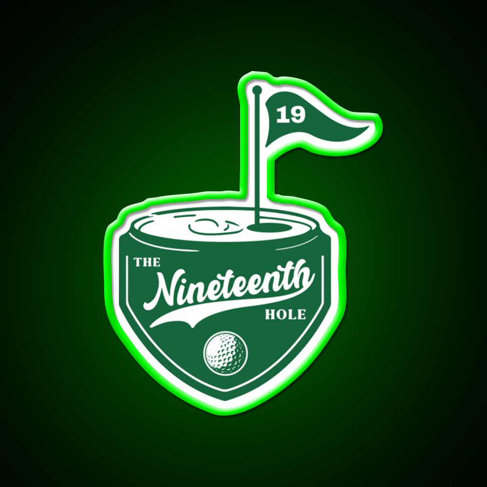 The Ninenth Hole Beer Bar Decor Led Neon Sign Rgb Color - LED neon sign view 8