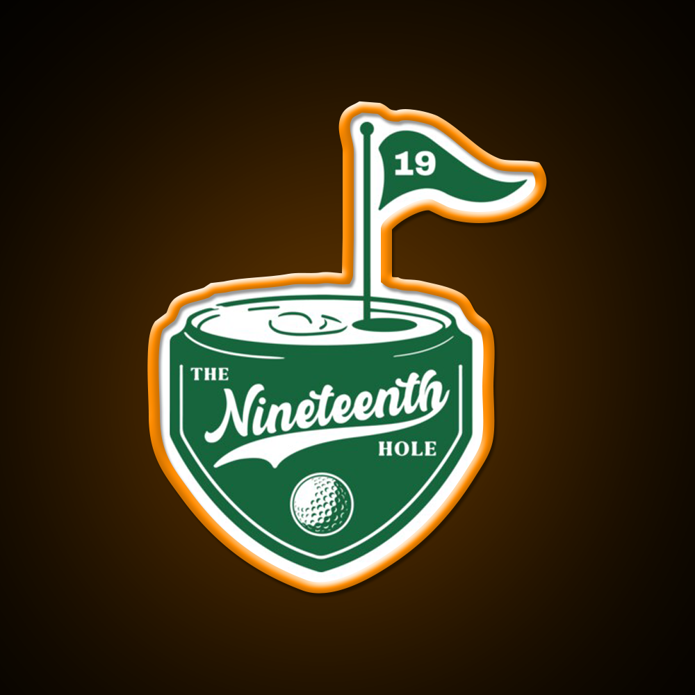 The Ninenth Hole Beer Bar Decor Led Neon Sign Rgb Color - LED neon sign view 6