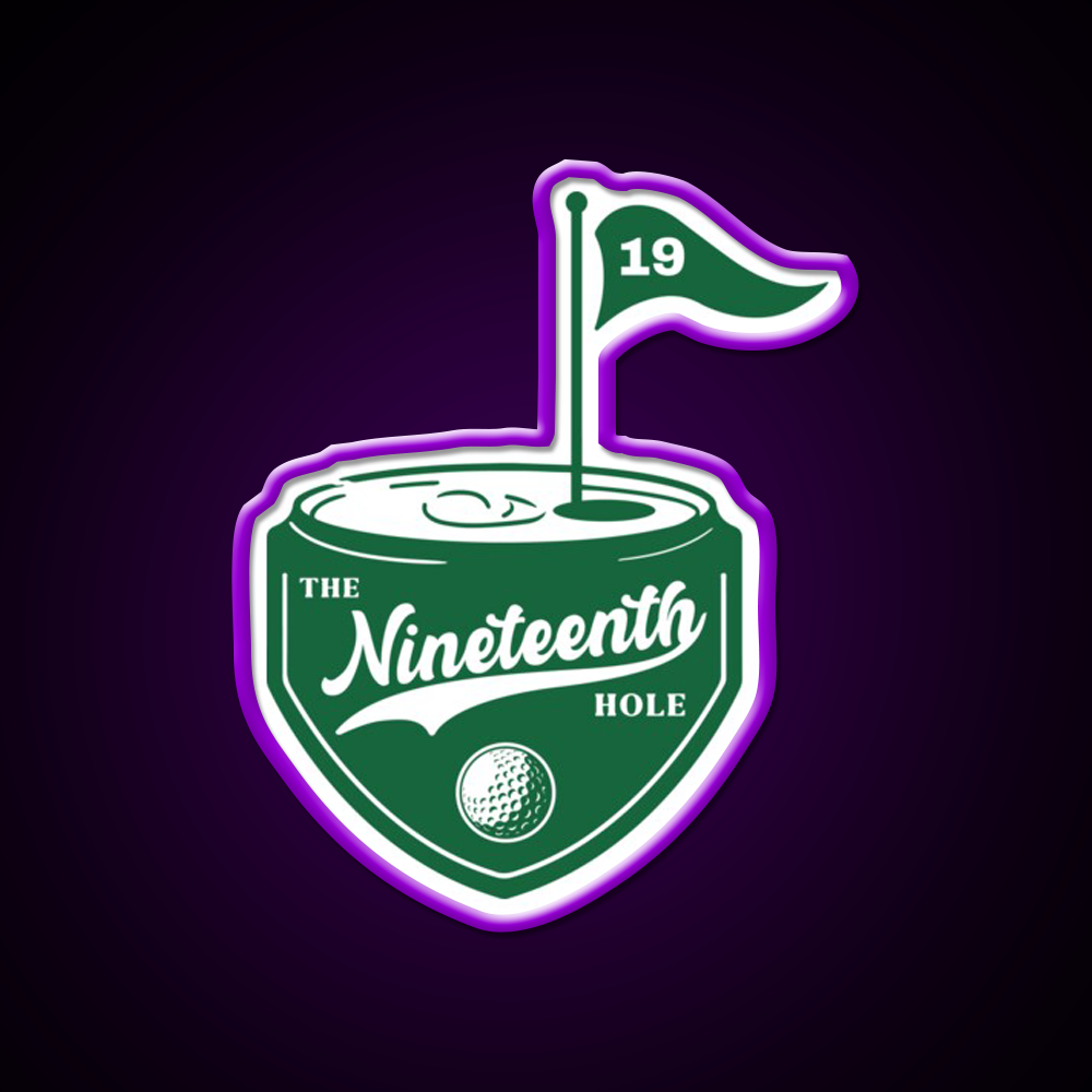 The Ninenth Hole Beer Bar Decor Led Neon Sign Rgb Color - LED neon sign view 9
