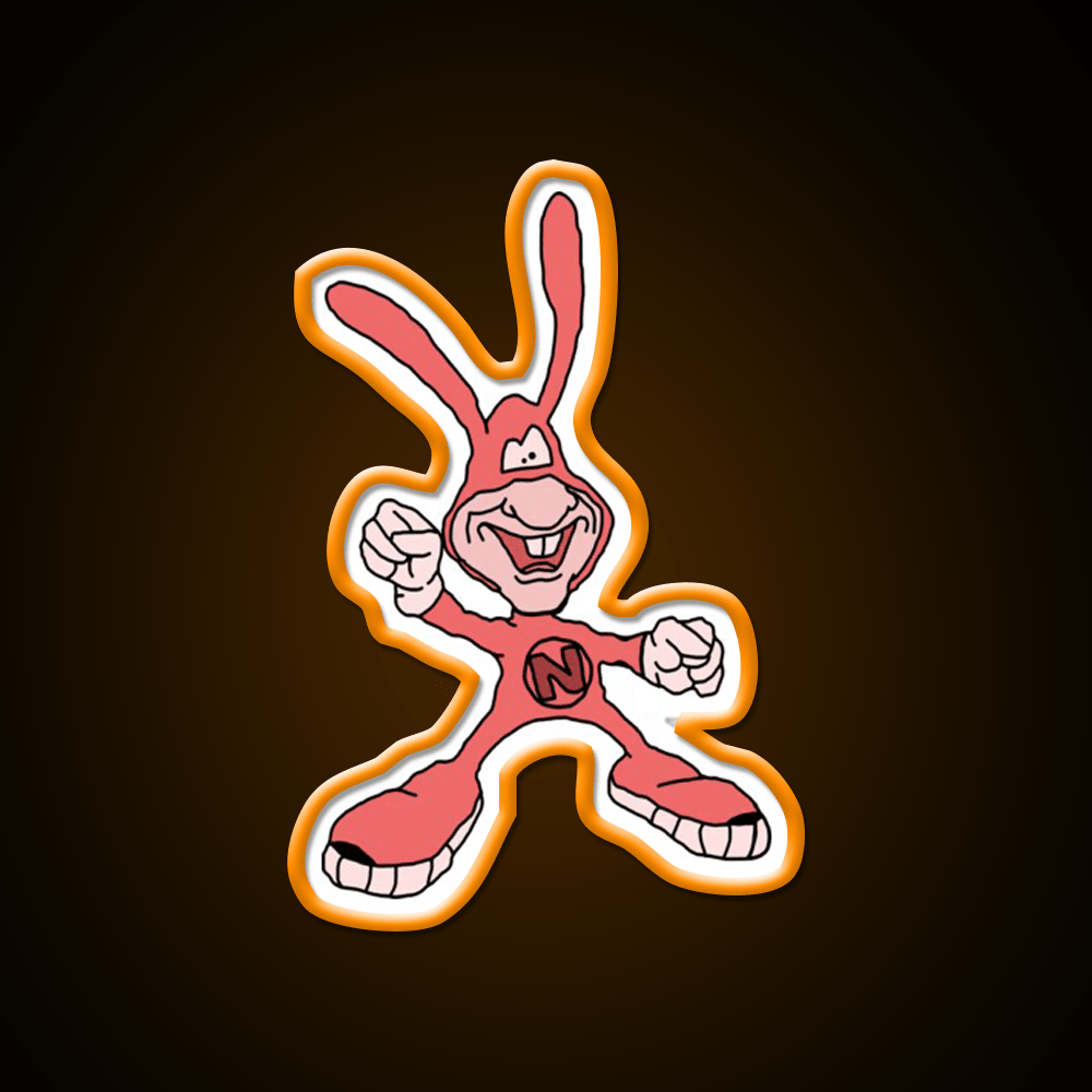 The Noid Fast Food Led Neon Sign For Burger Place Rgb Color - Shineneon