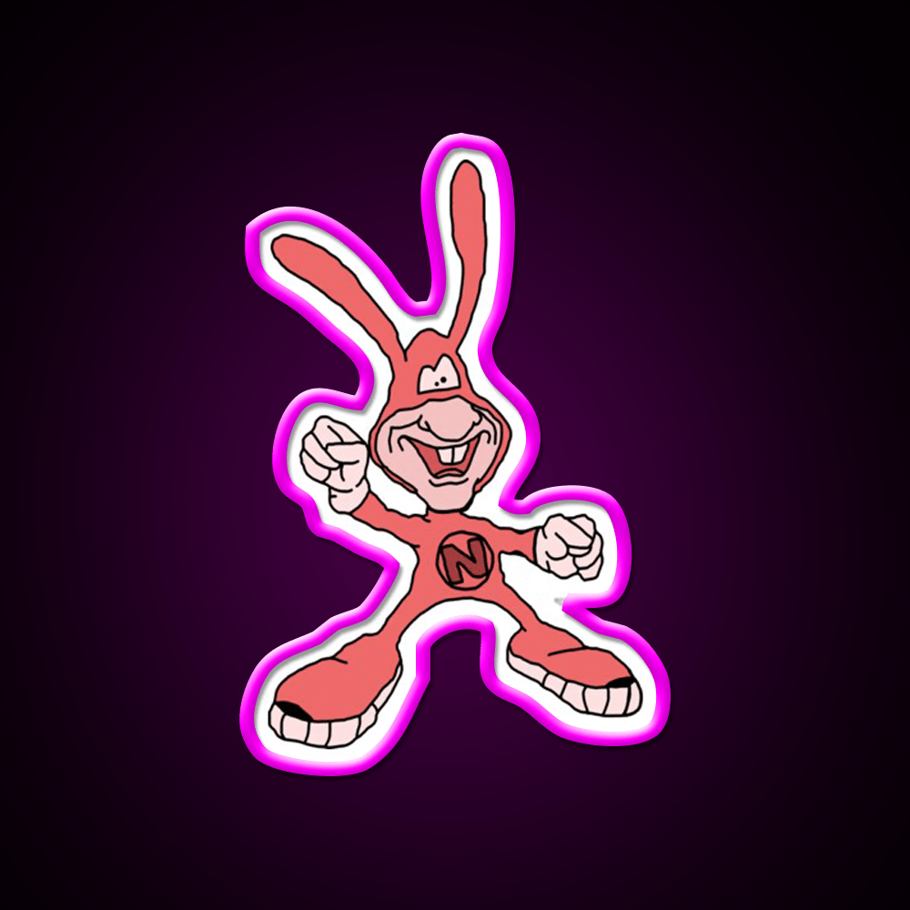 The Noid Fast Food Led Neon Sign For Burger Place Rgb Color - Shineneon