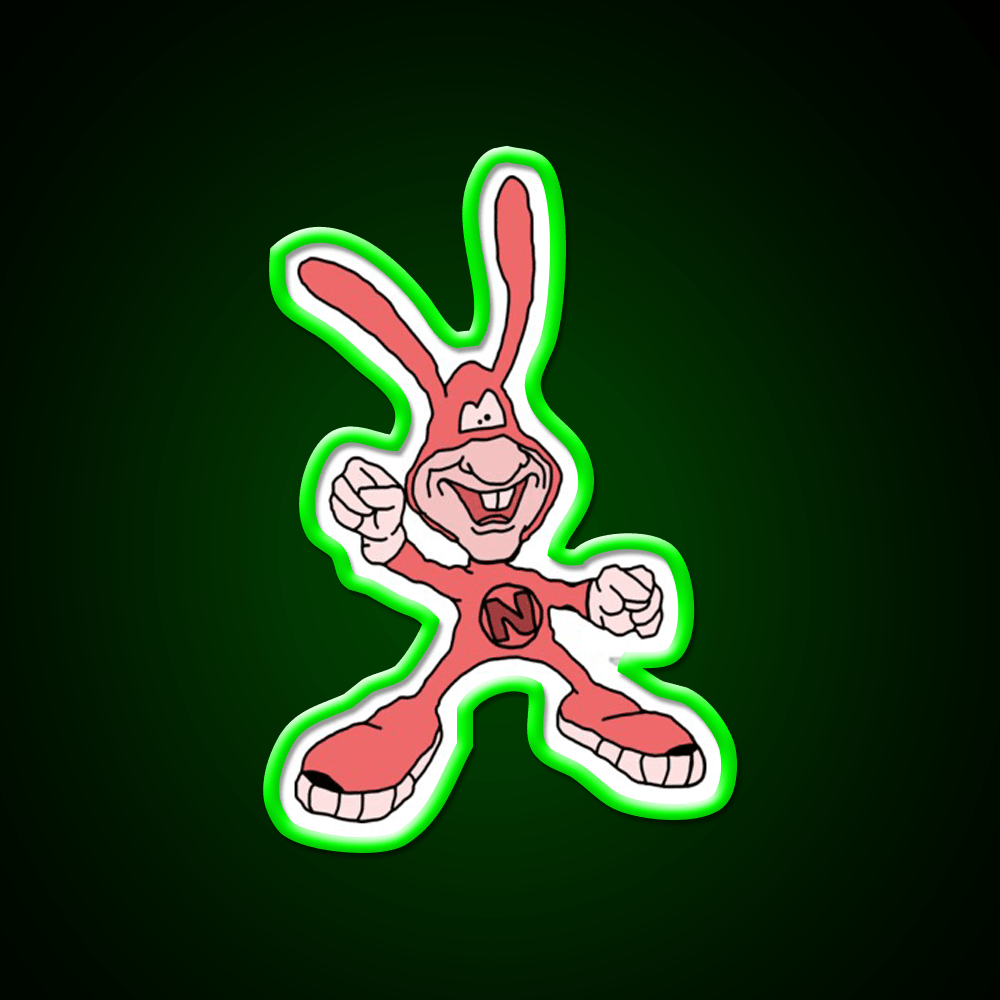 The Noid Fast Food Led Neon Sign For Burger Place Rgb Color - Shineneon