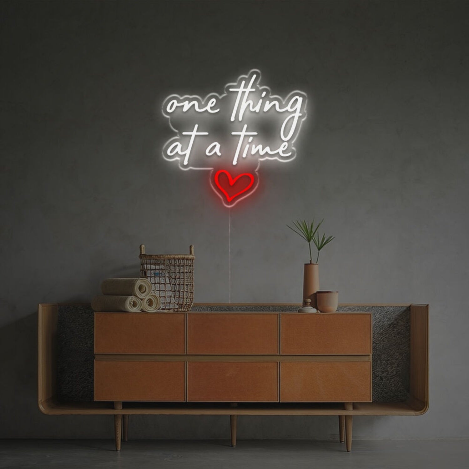 The One Thing At A Time Led Neon Sign | Shineneon