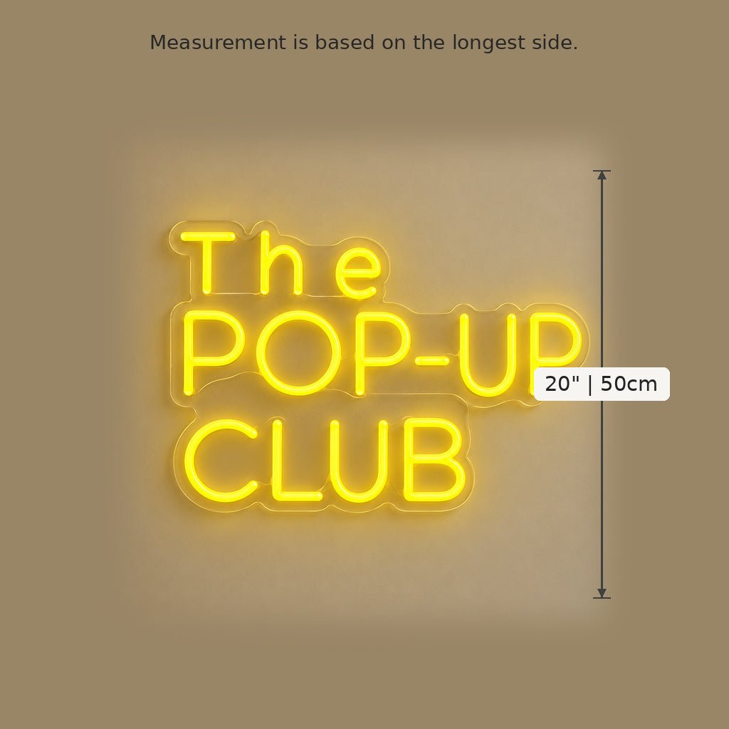 The Pop-Up Club LED Neon Sign - Shineneon