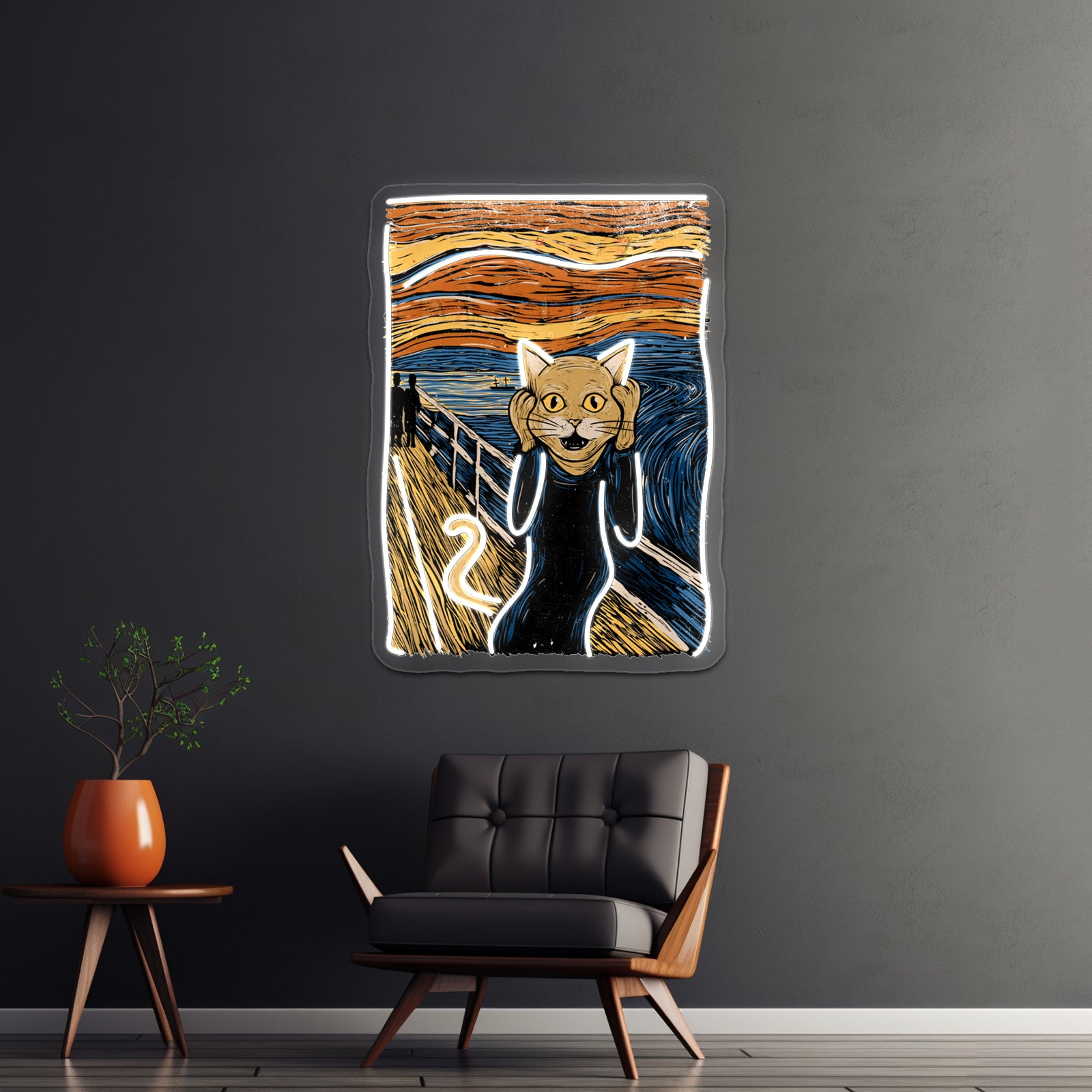 The Purr Artwork Personalized Neon Signs | Shineneon