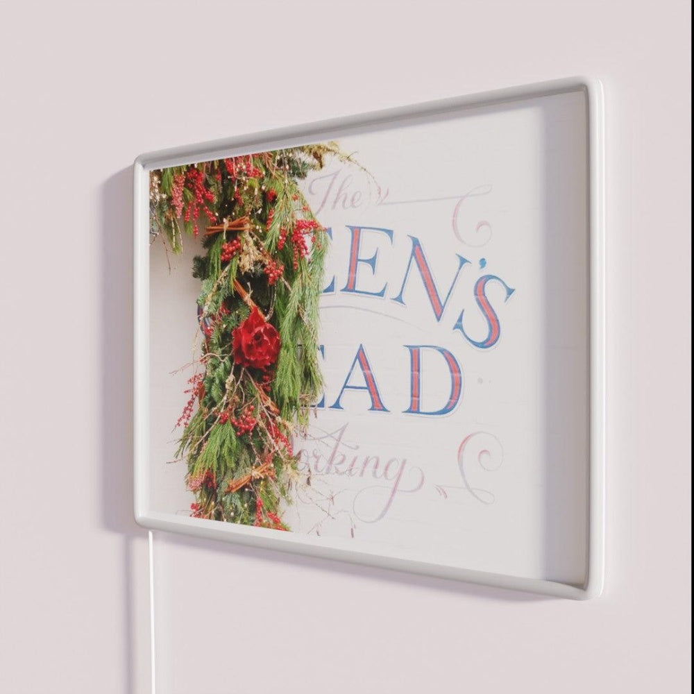 The Queens Head In Dorking Rgb Led Neon Sign Bar Wall Decor