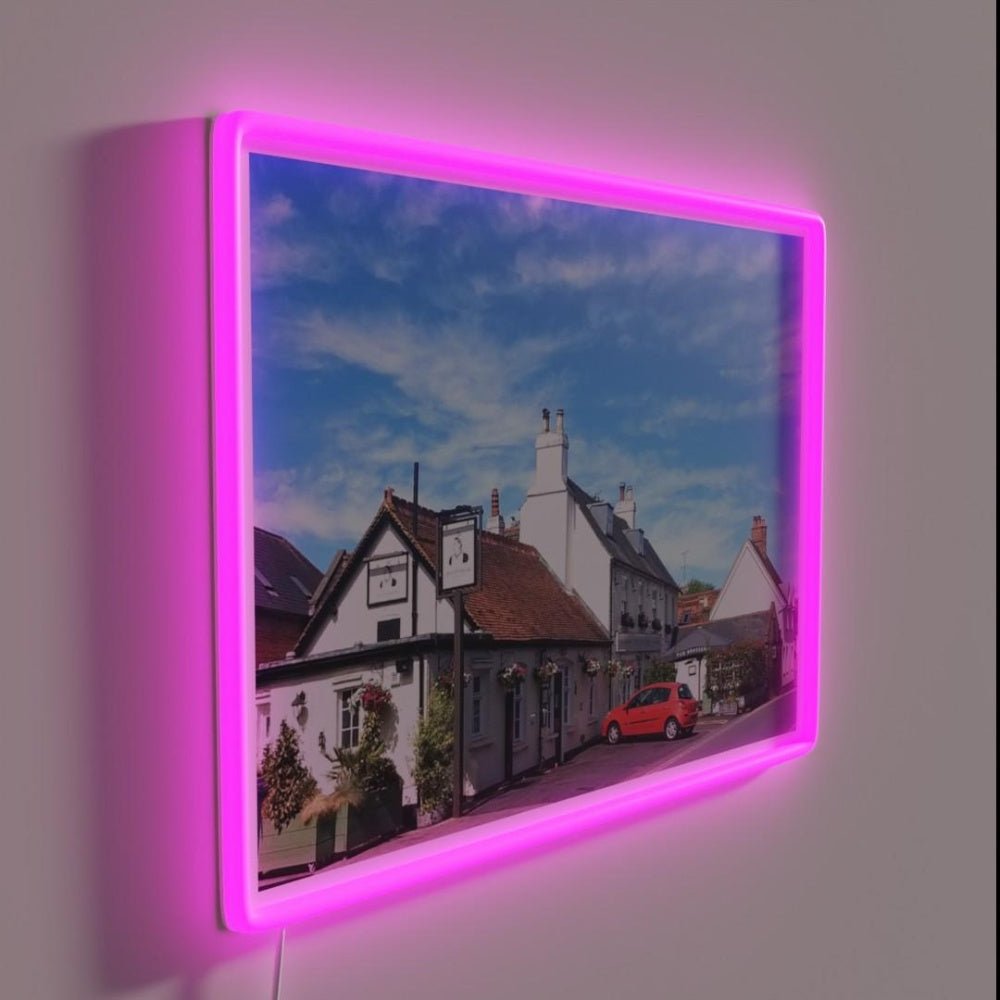 The Queens Head In Weybridge Rgb Led Neon Sign - Shineneon
