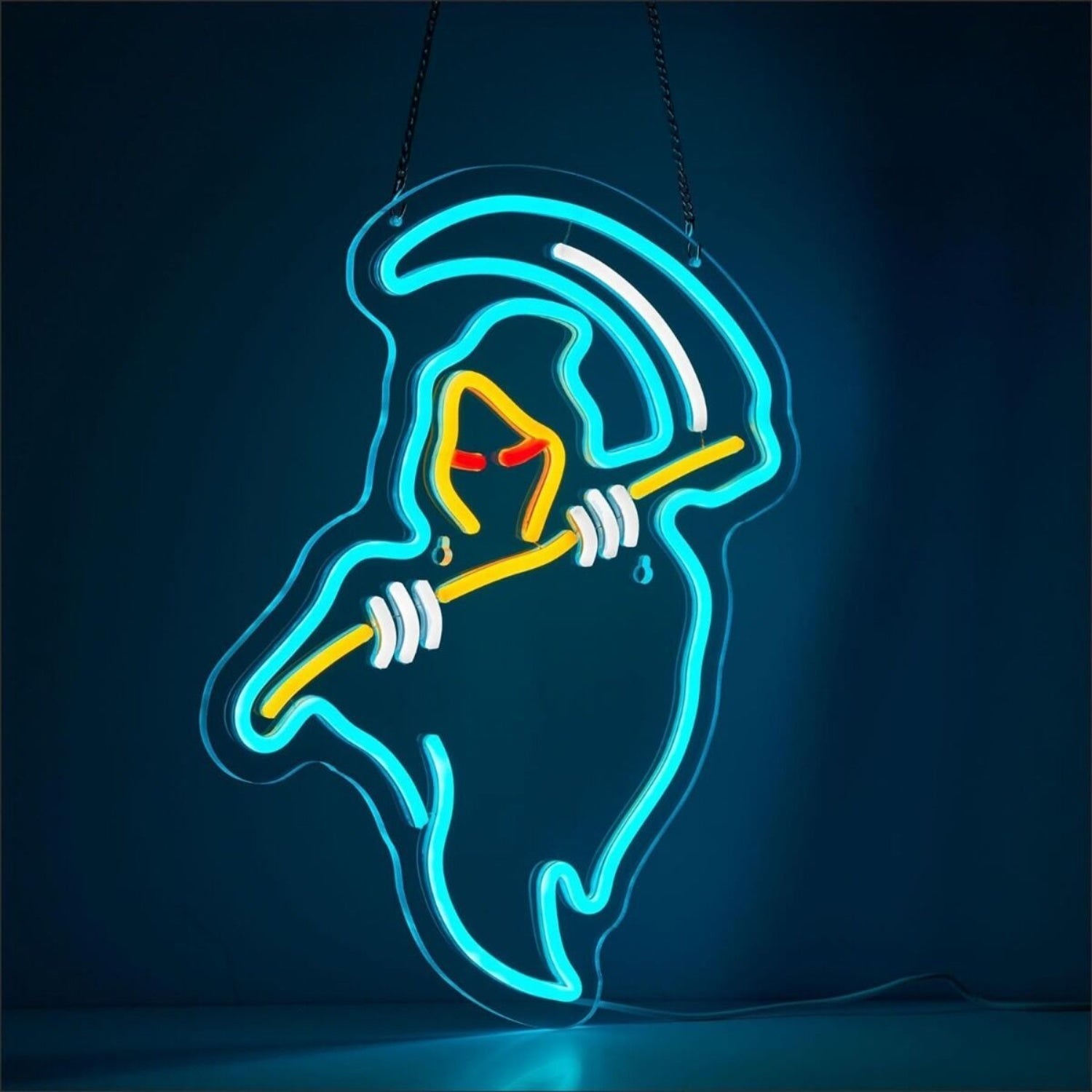 The Red - Eyed Wizard Led Neon Sign Fantasy Kids Room - Shineneon