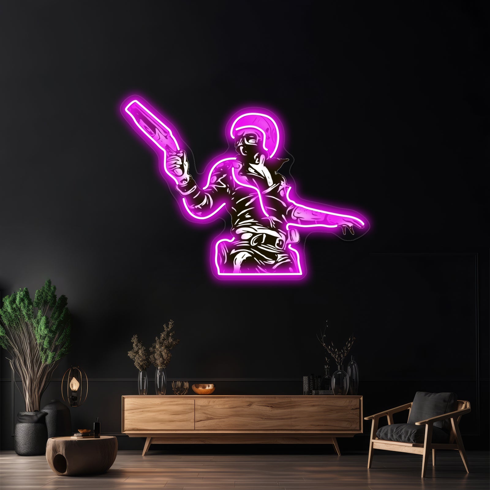 The Road Warrior Artwork Personalized Neon Signs | Shineneon