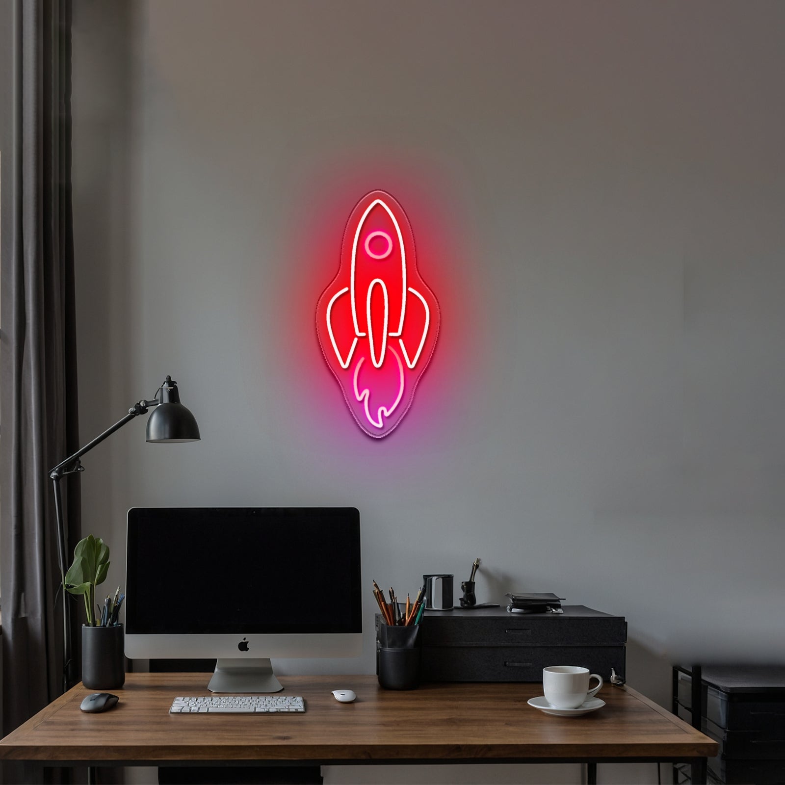 The Rocket Neon Sign - Shineneon