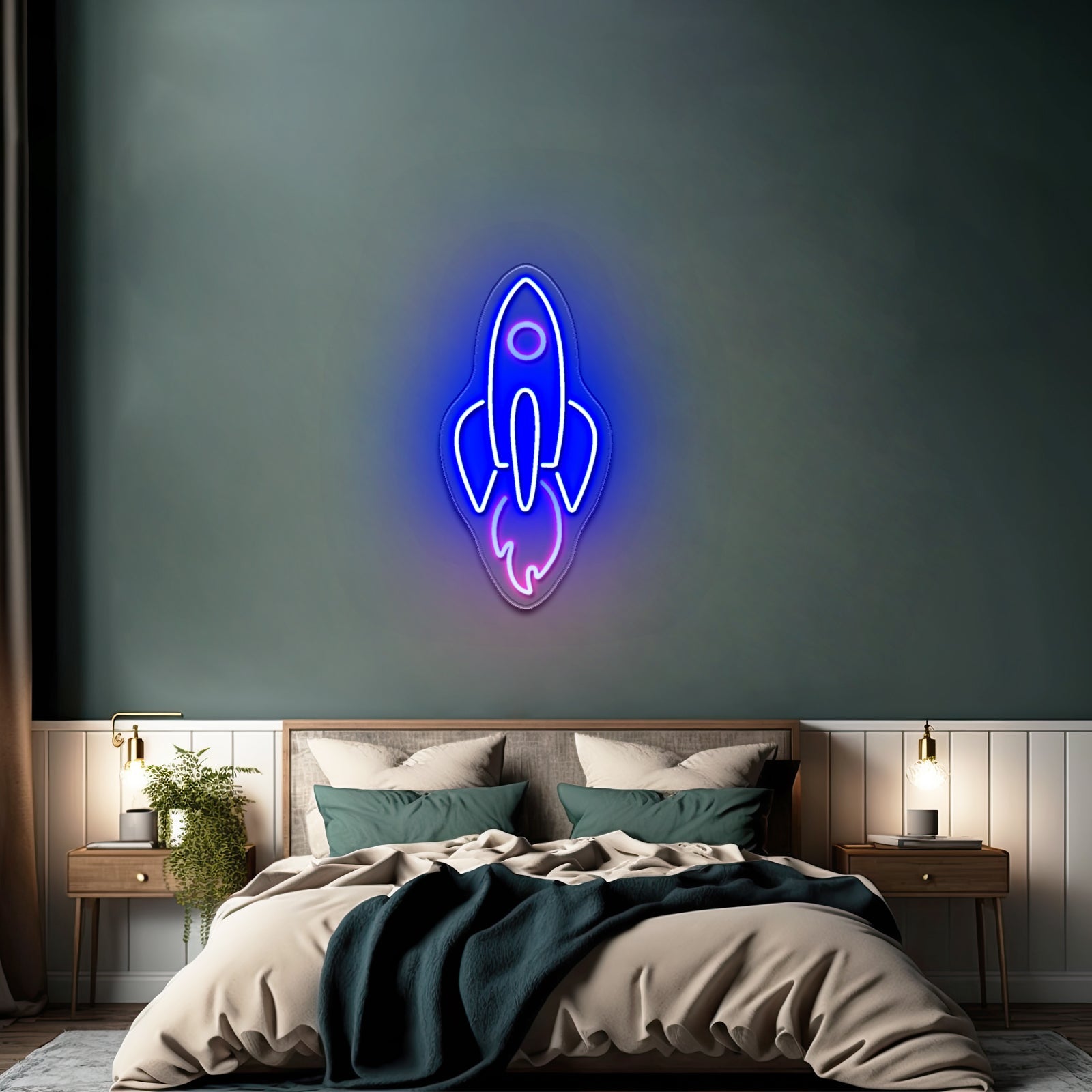 The Rocket Neon Sign - Shineneon