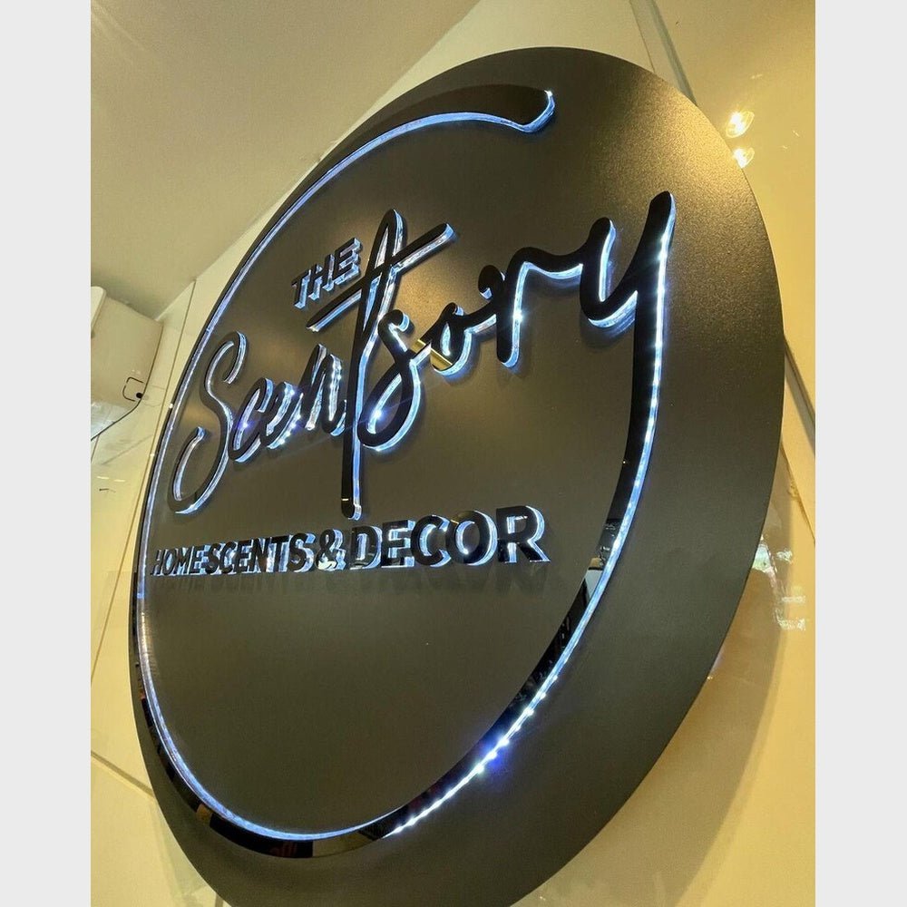 The Scentsory Decor Acrylic Business Logo Sign - Shineneon