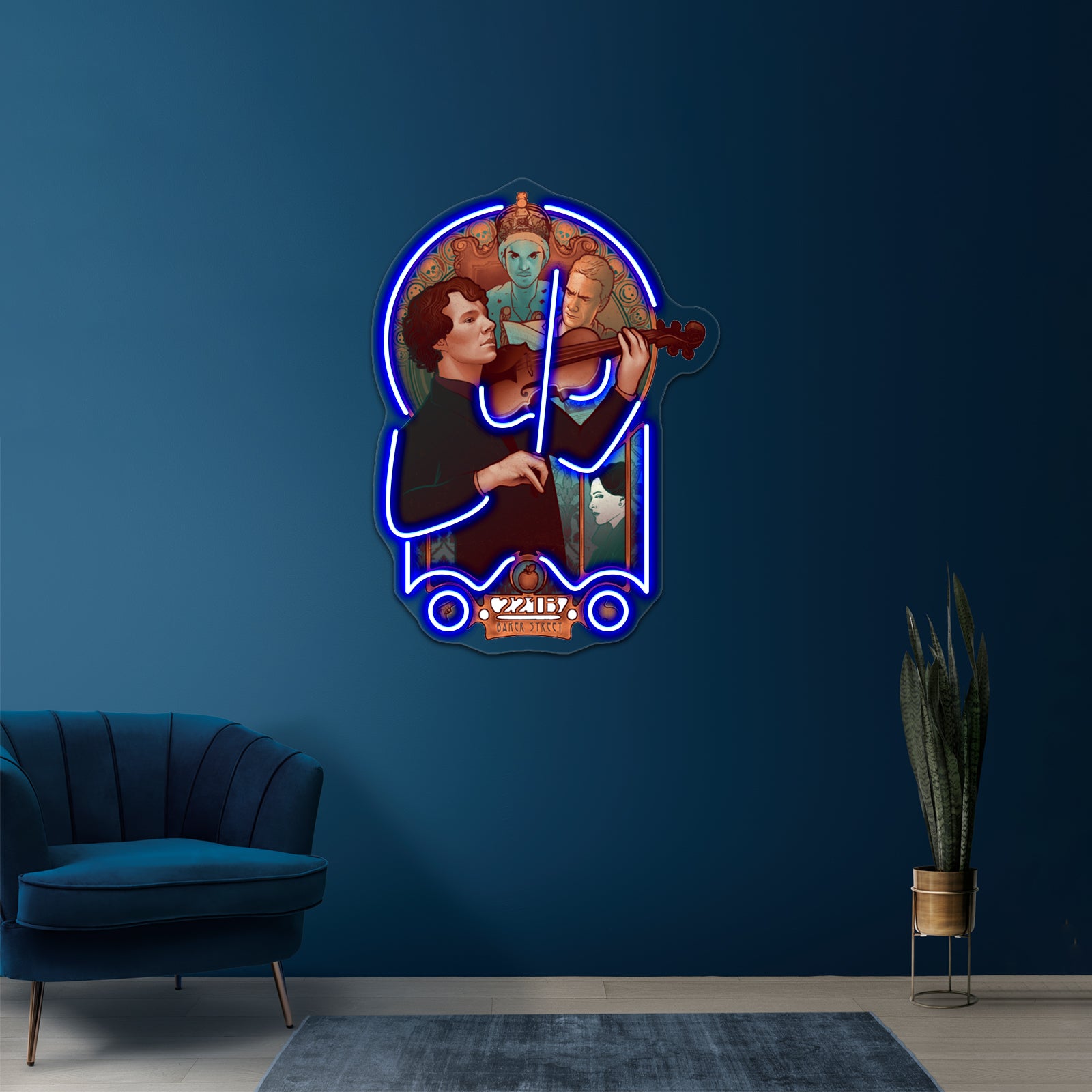 The Science Of Deduction Artwork Personalized Neon Signs | Shineneon
