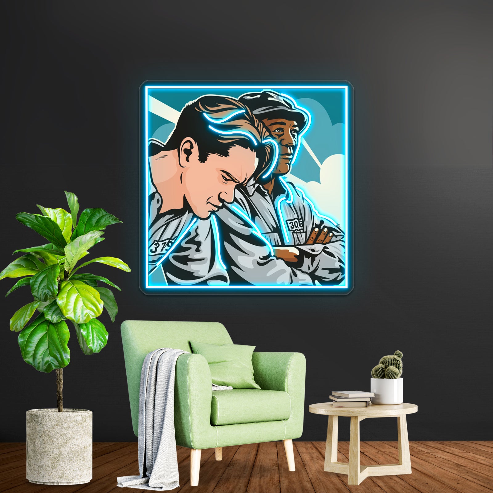 The Shawshank Redemption Artwork Personalized Neon Signs | Shineneon