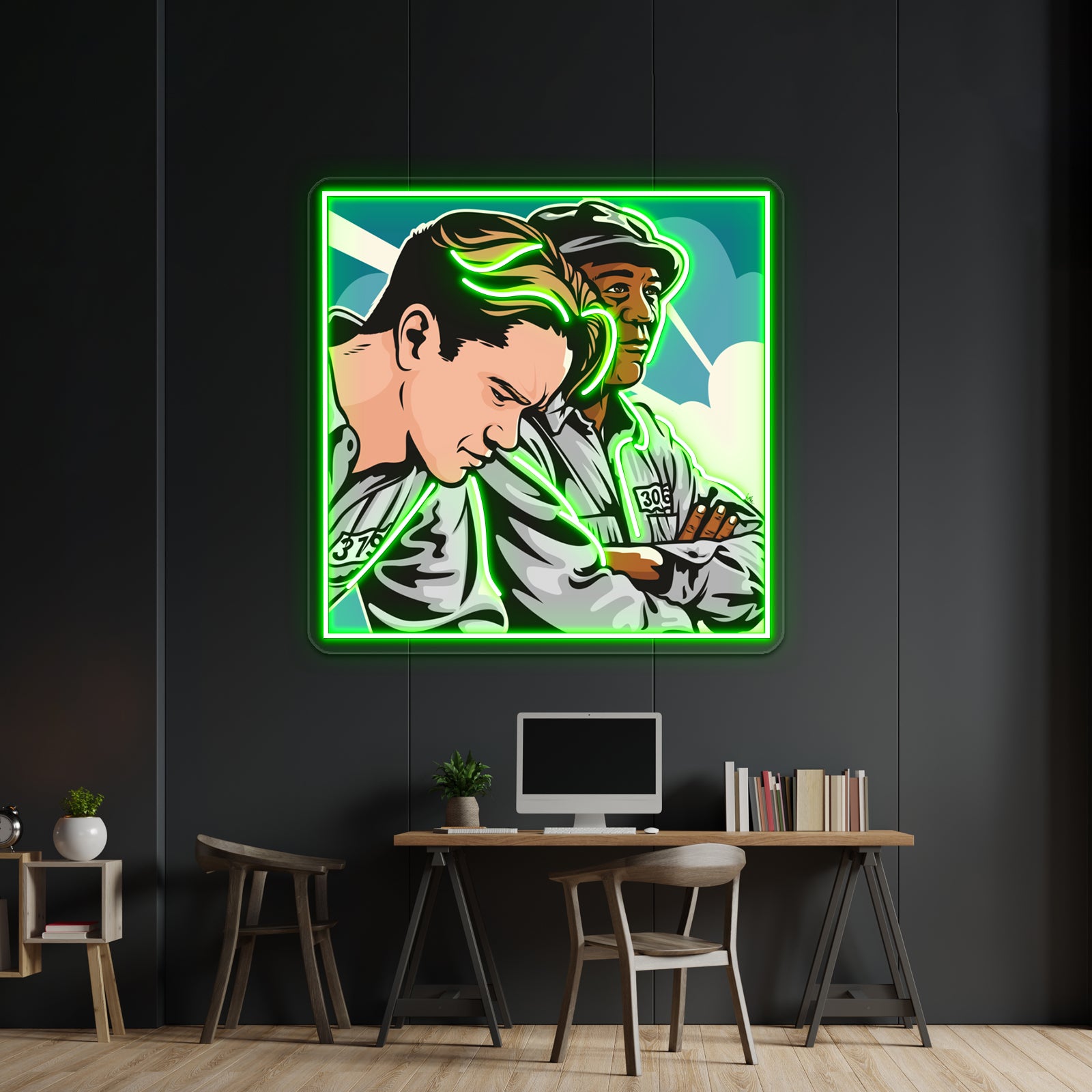 The Shawshank Redemption Artwork Personalized Neon Signs | Shineneon