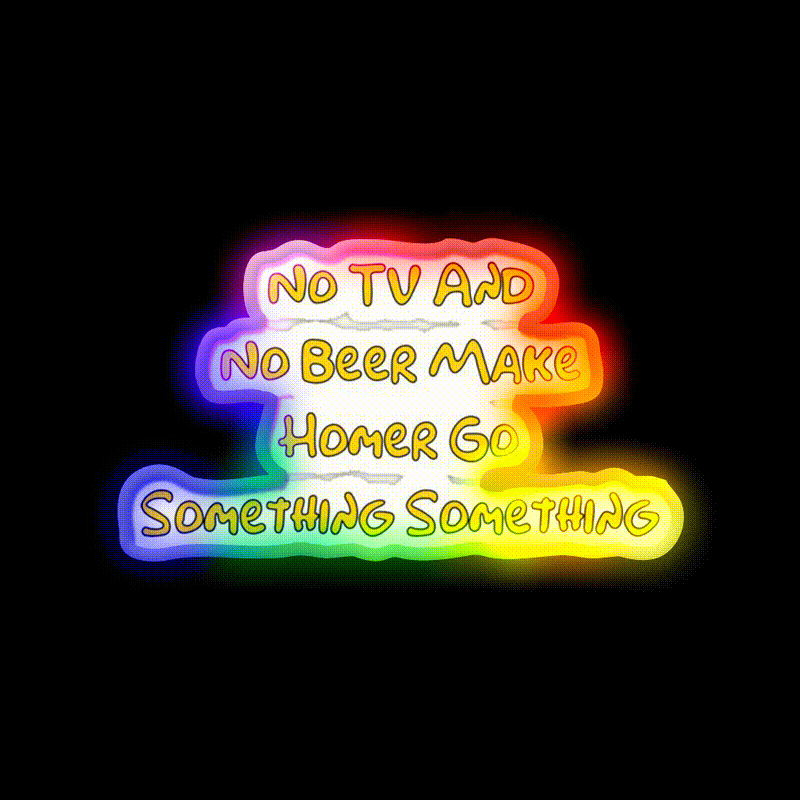 The Shinning Beer Bar Decor Led Neon Sign Rgb Color