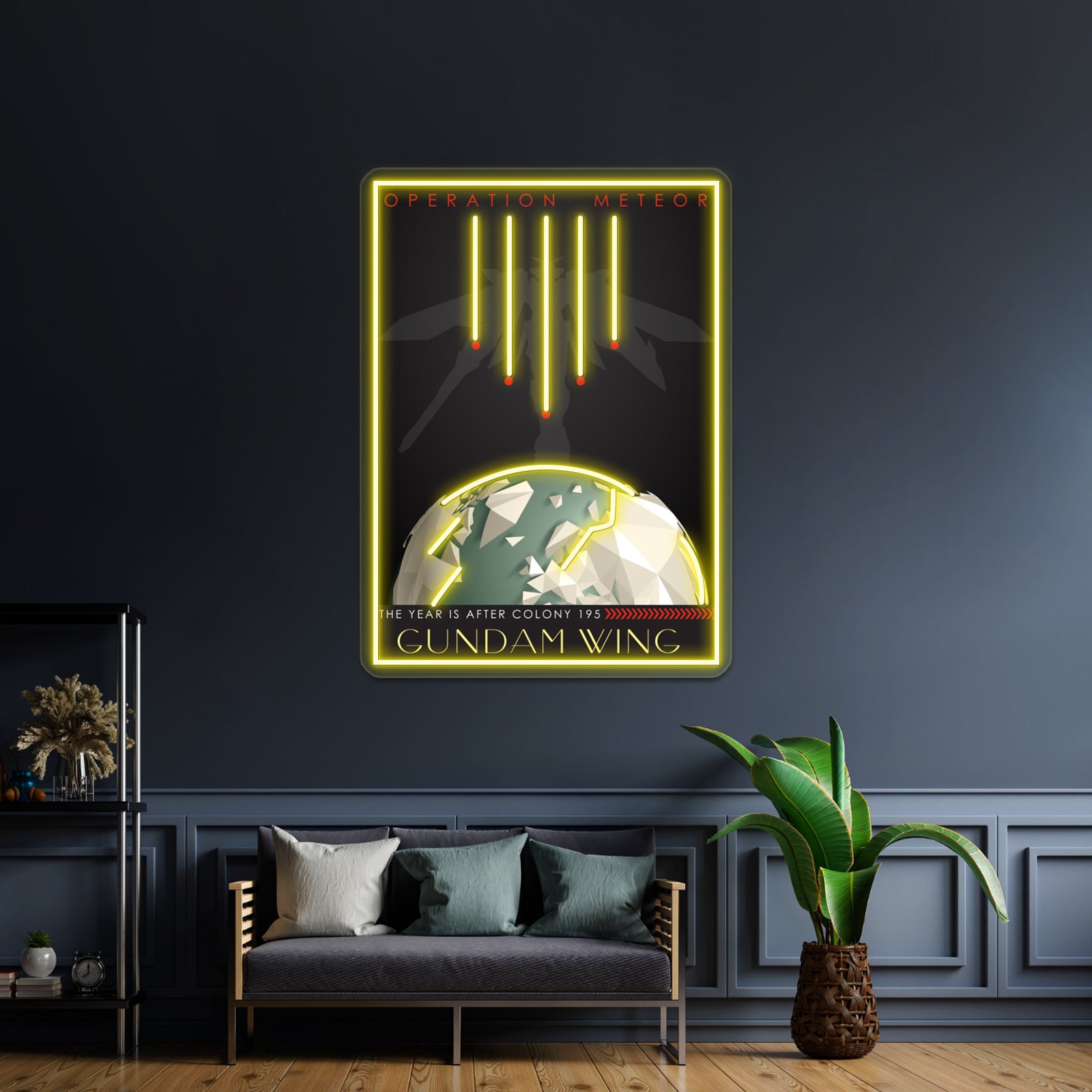 The Shooting Star She Saw Artwork Personalized Neon Signs | Shineneon