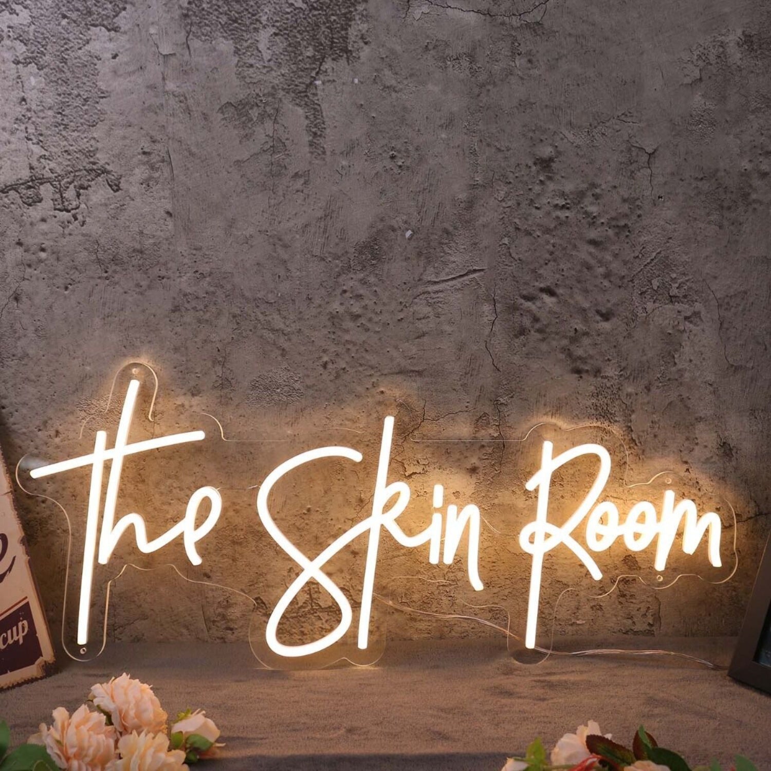 The Skin Room Yellow Led Neon Sign - Shineneon