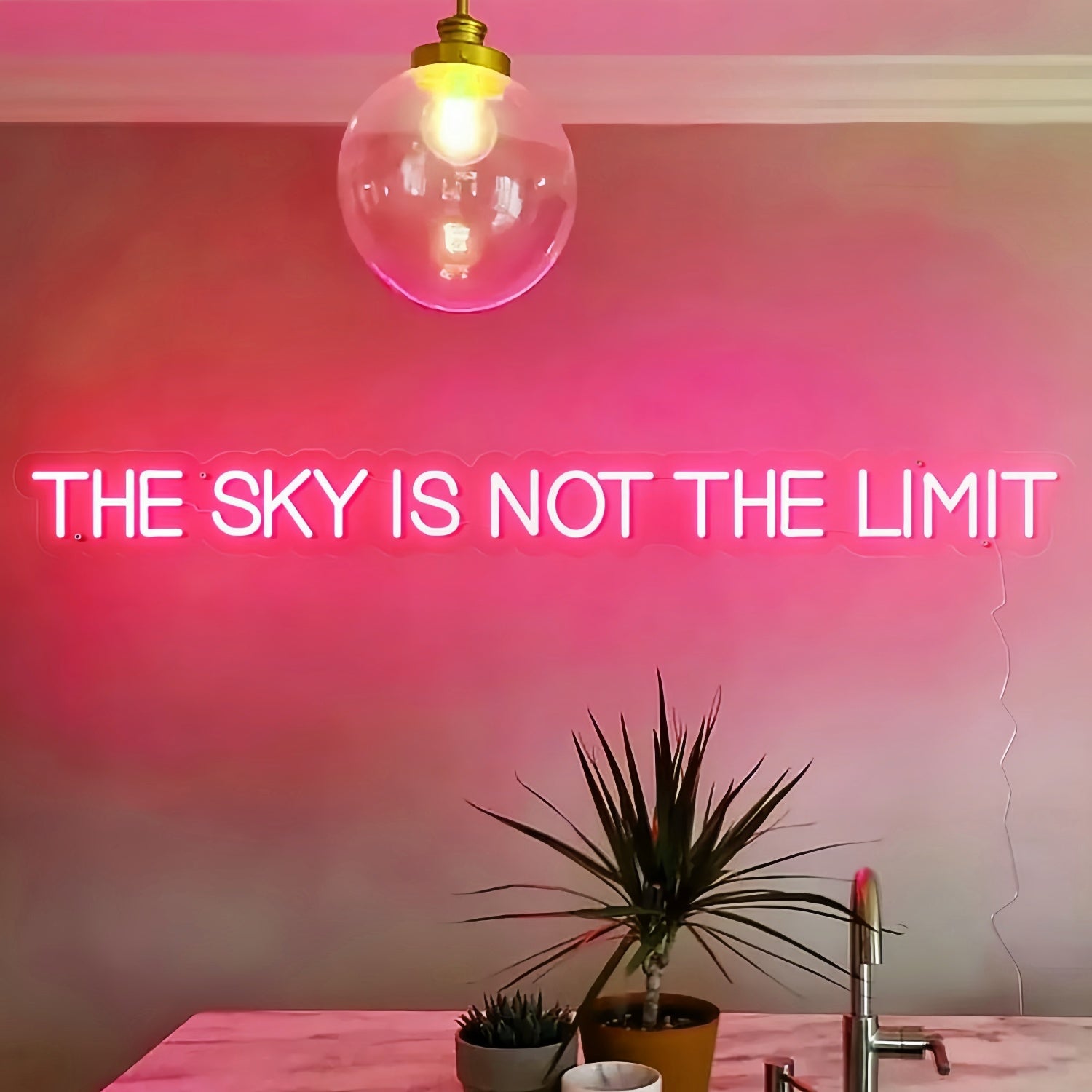 The Sky Is Not The Limit Led Neon Sign Illuminate Your Dreams | Shineneon