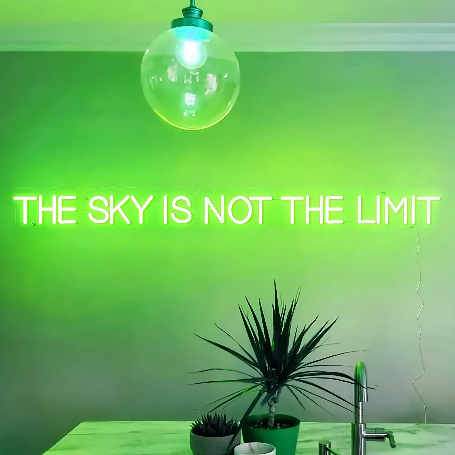 The Sky Is Not The Limit Led Neon Sign Illuminate Your Dreams | Shineneon
