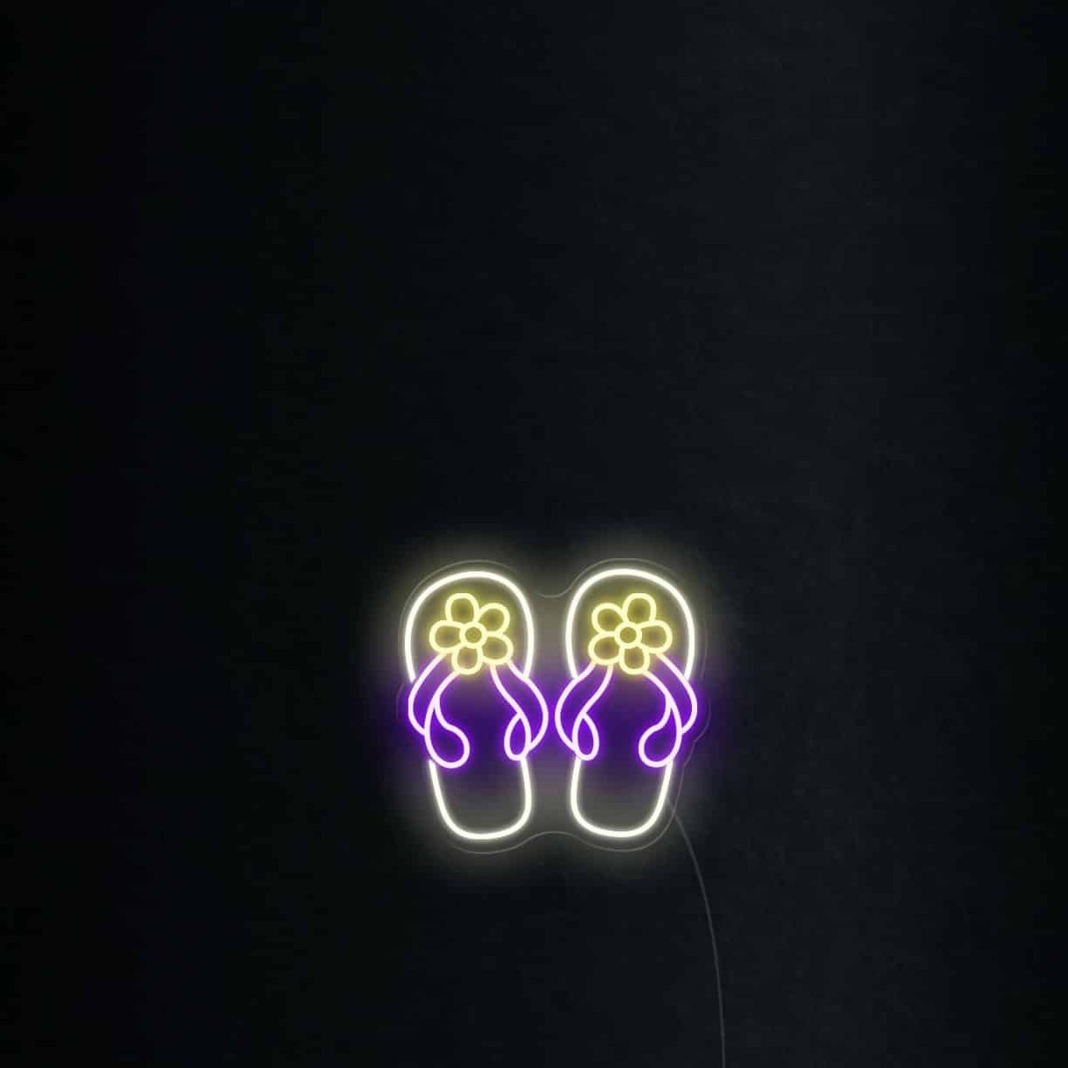 The Slippers Led Neon Sign Wall Art | Shineneon