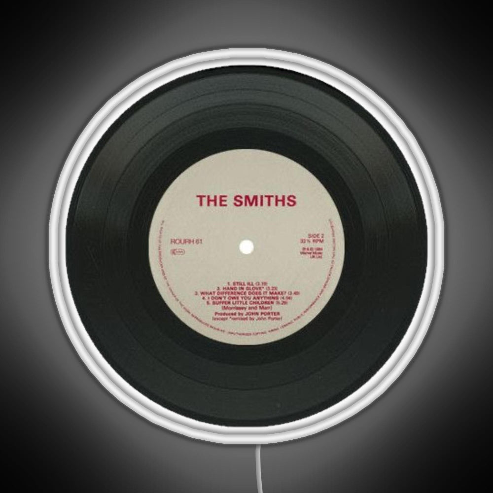 The Smiths Music Disc Rgb Led Neon Sign Pop Wall Art - Shineneon