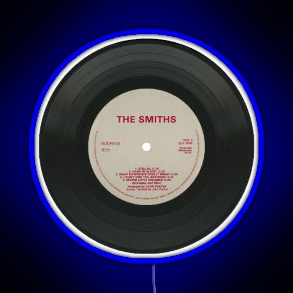 The Smiths Music Disc Rgb Led Neon Sign Pop Wall Art - Shineneon