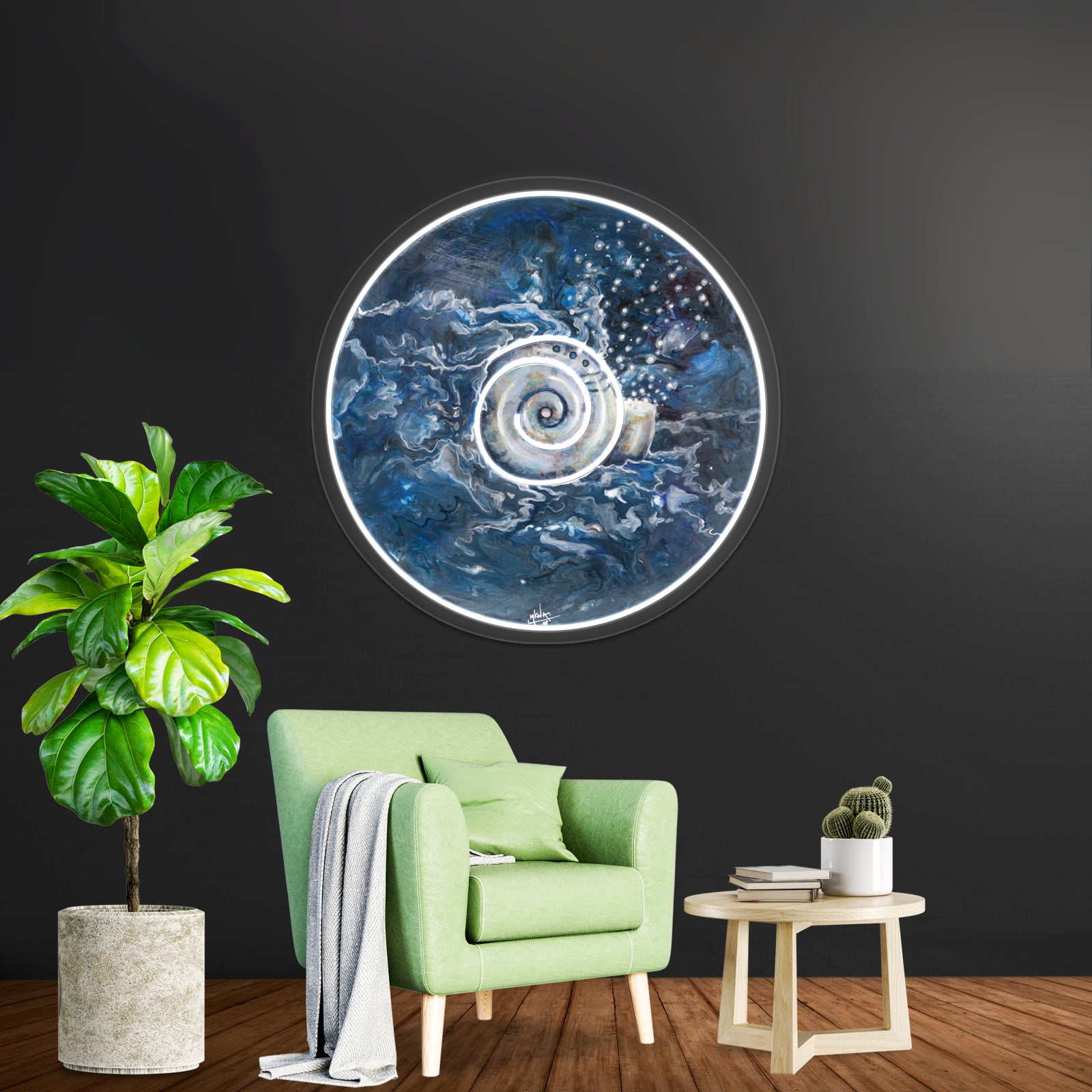 The Song Of The Sea Wall Artwork Neon Signs | Shineneon