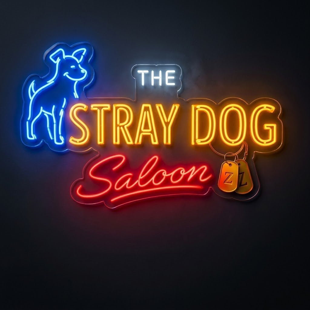 The Stray dog saloon Color Custom Led Neon Sign - Shineneon
