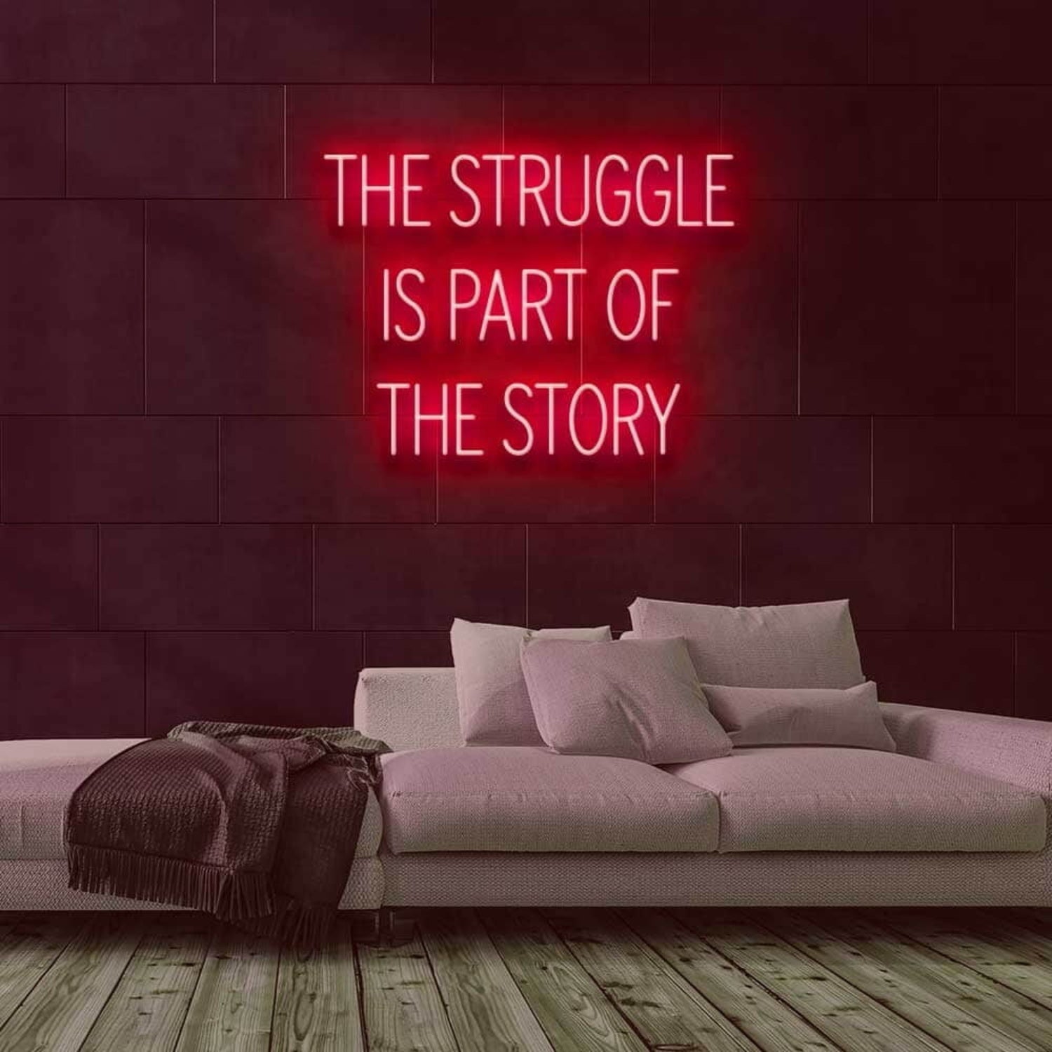 The Struggle Led Neon Sign | Shineneon