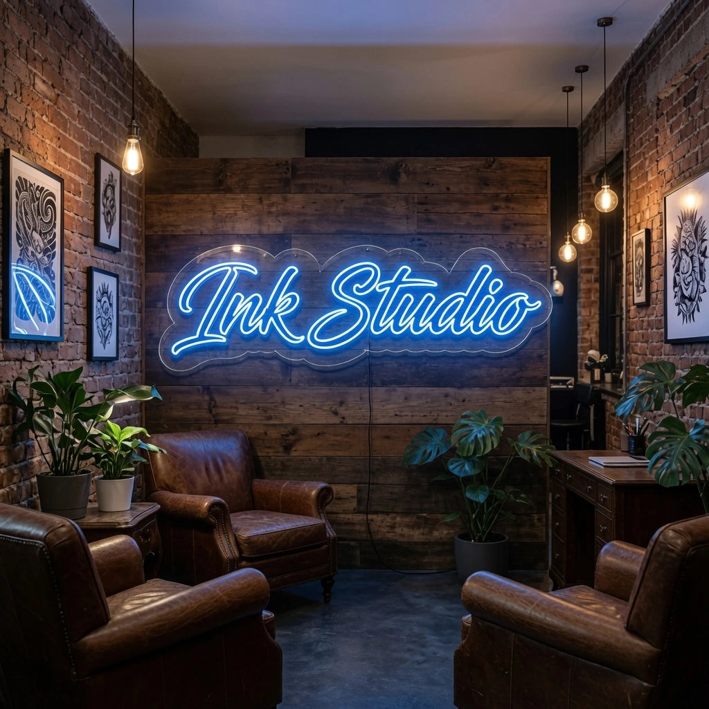 The Studio LED Neon Sign - 02 High-Converting Product Image