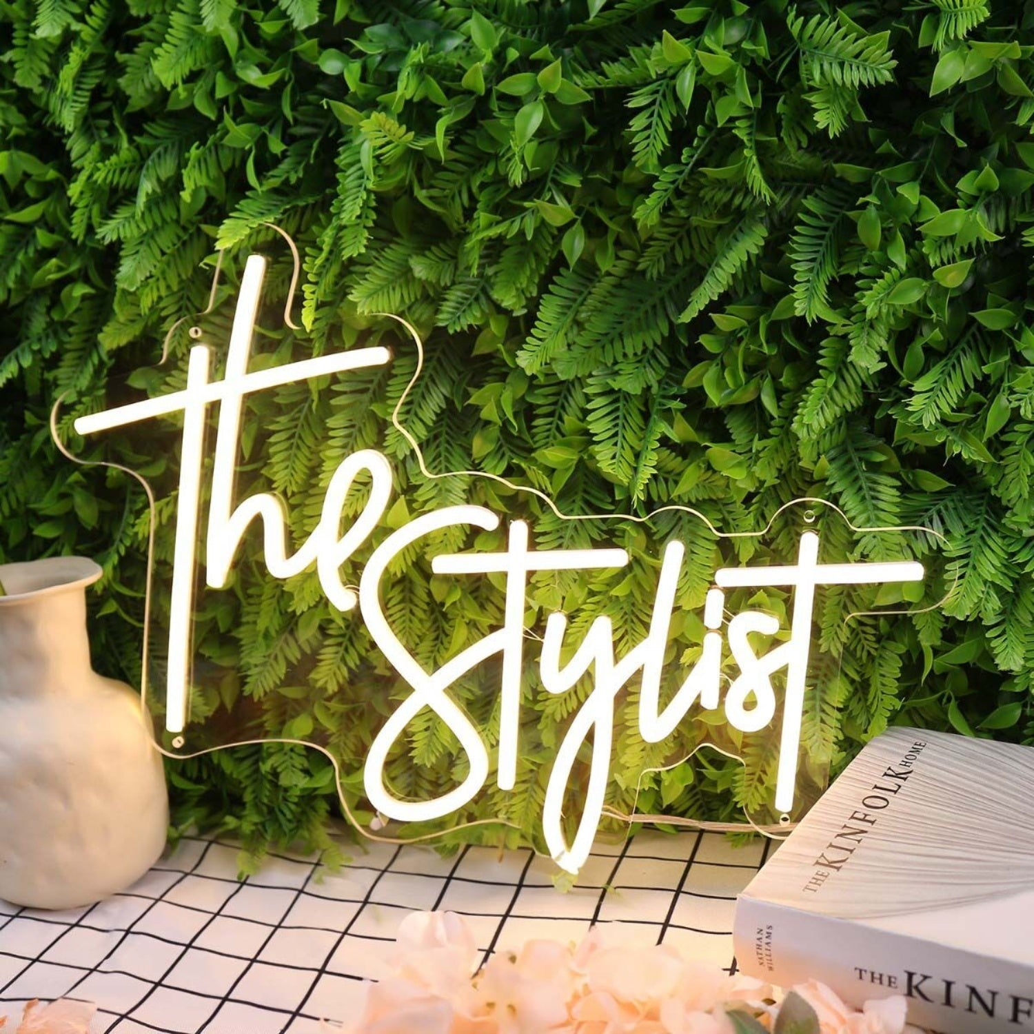 The Stylist Yellow Led Neon Sign - Shineneon
